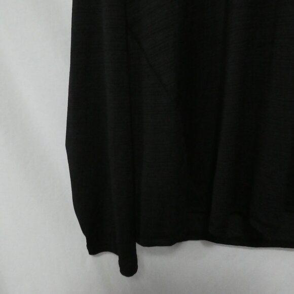 ATHLETIC WORKS - Dri-More | 3X | Classic Striped Black Long Sleeve Hoodie - Picture 7 of 15